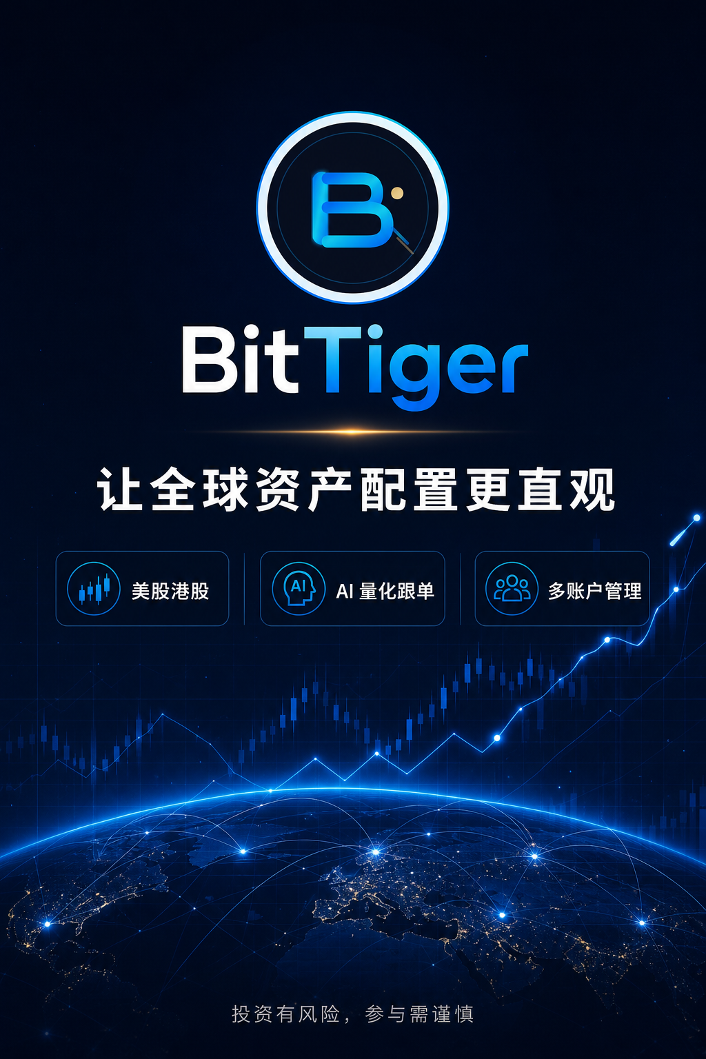 BitTiger品牌总览与多市场、AI策略、多账户管理说明